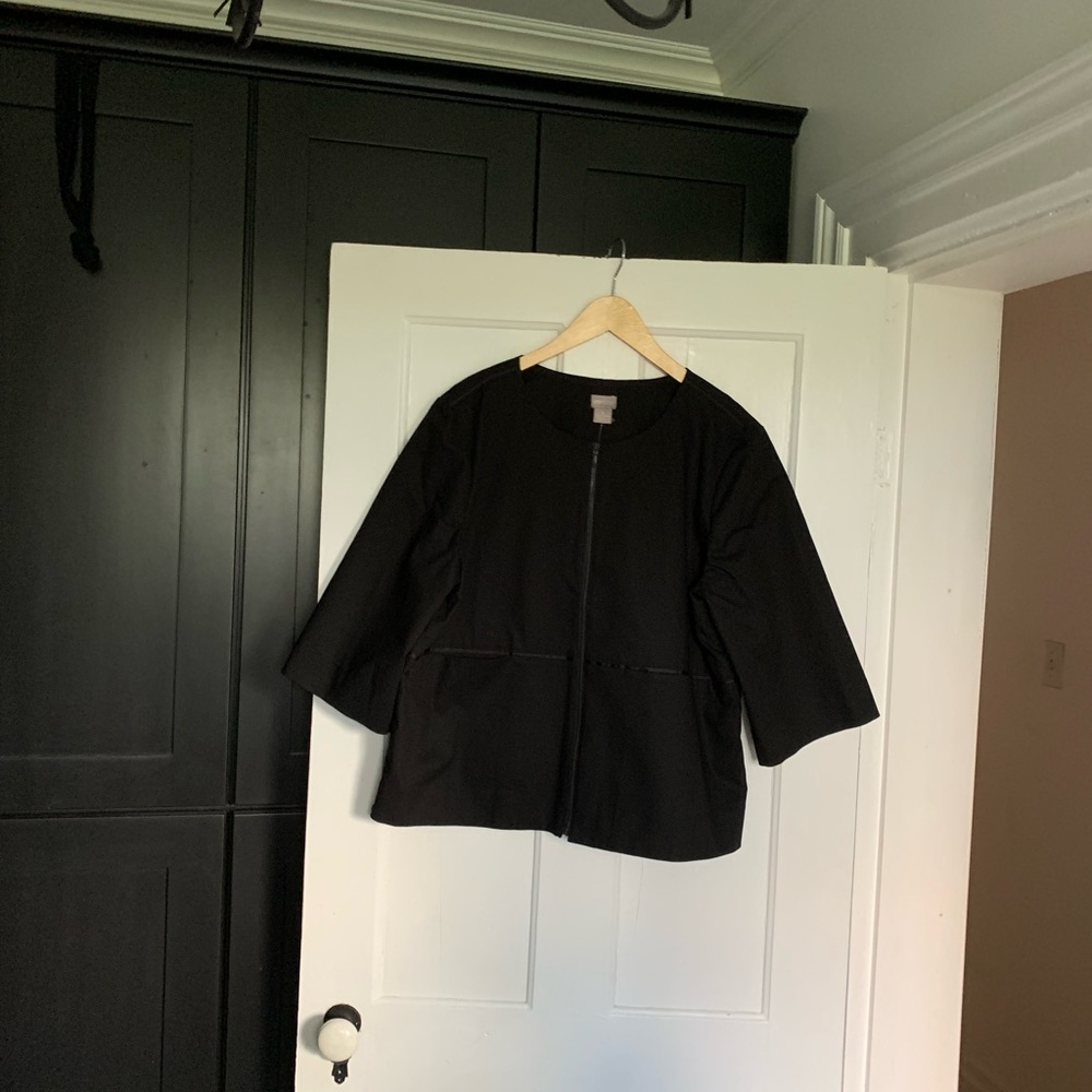 Chico’s Black Short Jacket size 16/18